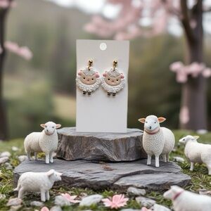 Cute Sheep Earrings
